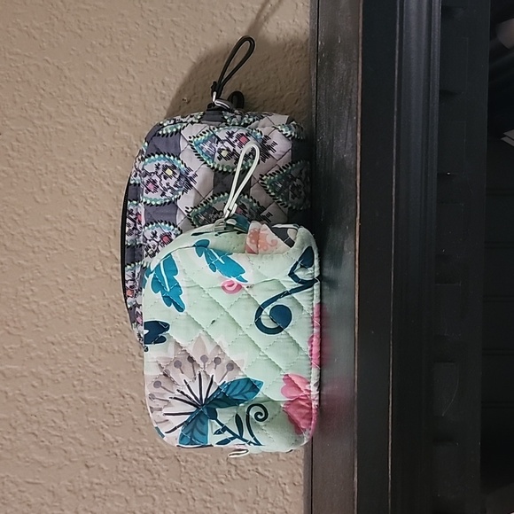 Very Bradley cosmetic zippered pouch bundle of two - Picture 2 of 9